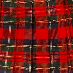 🦙 vintage Pendleton Woolen Mills pleated wool tartan plaid skirt 10 (6) ch…